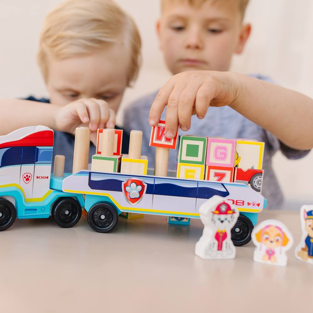 melissa and doug paw patrol truck