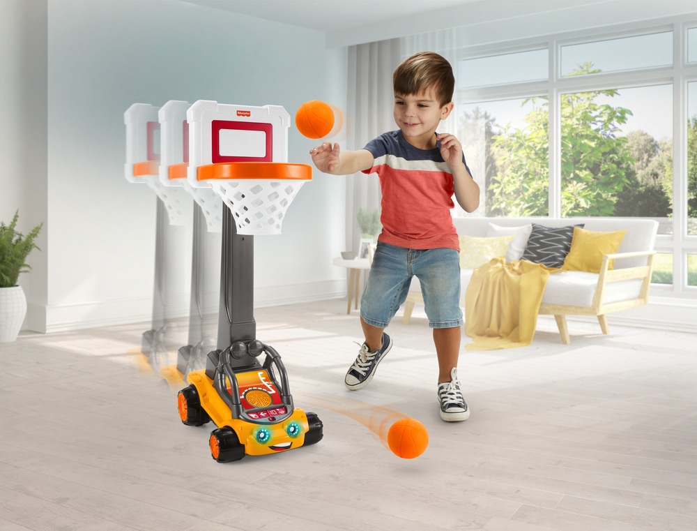 Jouet de basketball électronique B.B. Hoopster FisherPrice, français
