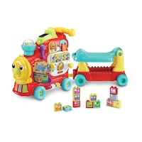 Vtech 4-in-1 Learning Letters Train, French, Ages 1+ Front_Three_Fourths_Angled_Left