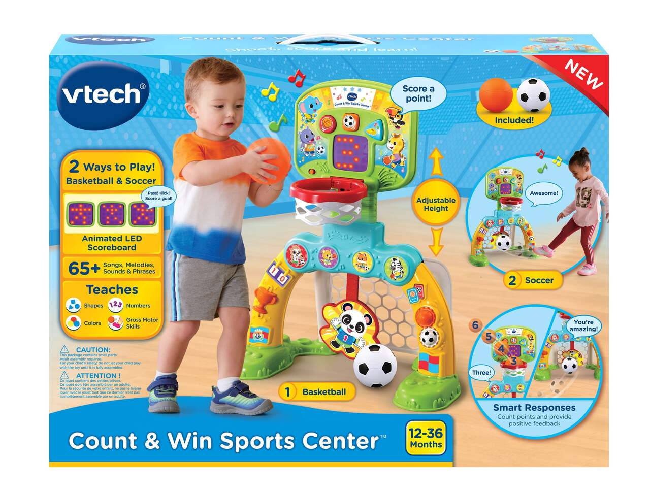 VTech Count & Win Sports Center, English
