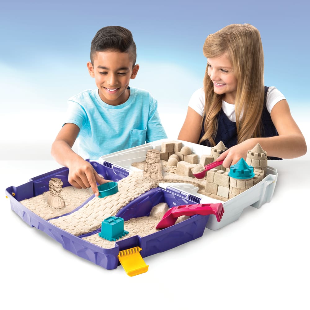 kinetic sand in sandbox