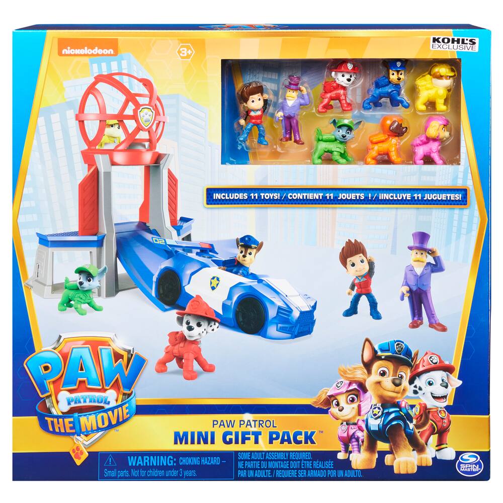 paw patrol movie gift box