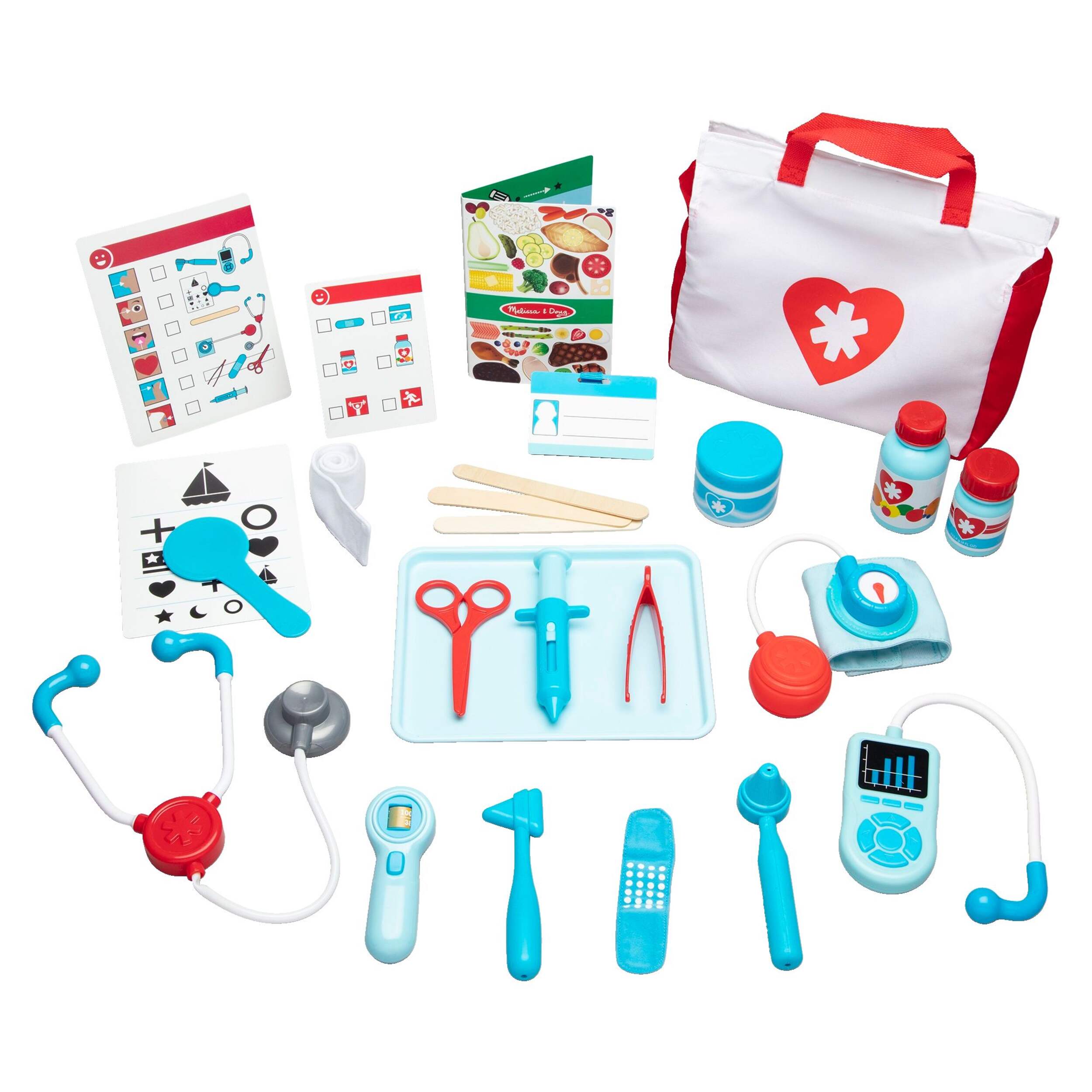 Melissa & Doug Get Well Doctor's Kit Play Set, 25-pc, Ages 3 -6 yrs Composite_or_Mixed