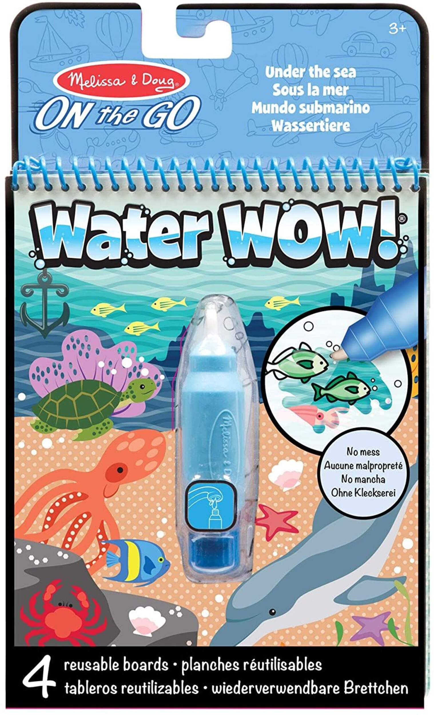 Melissa & Doug Water WOW PDQ, Ages 3+ Front_Flat
