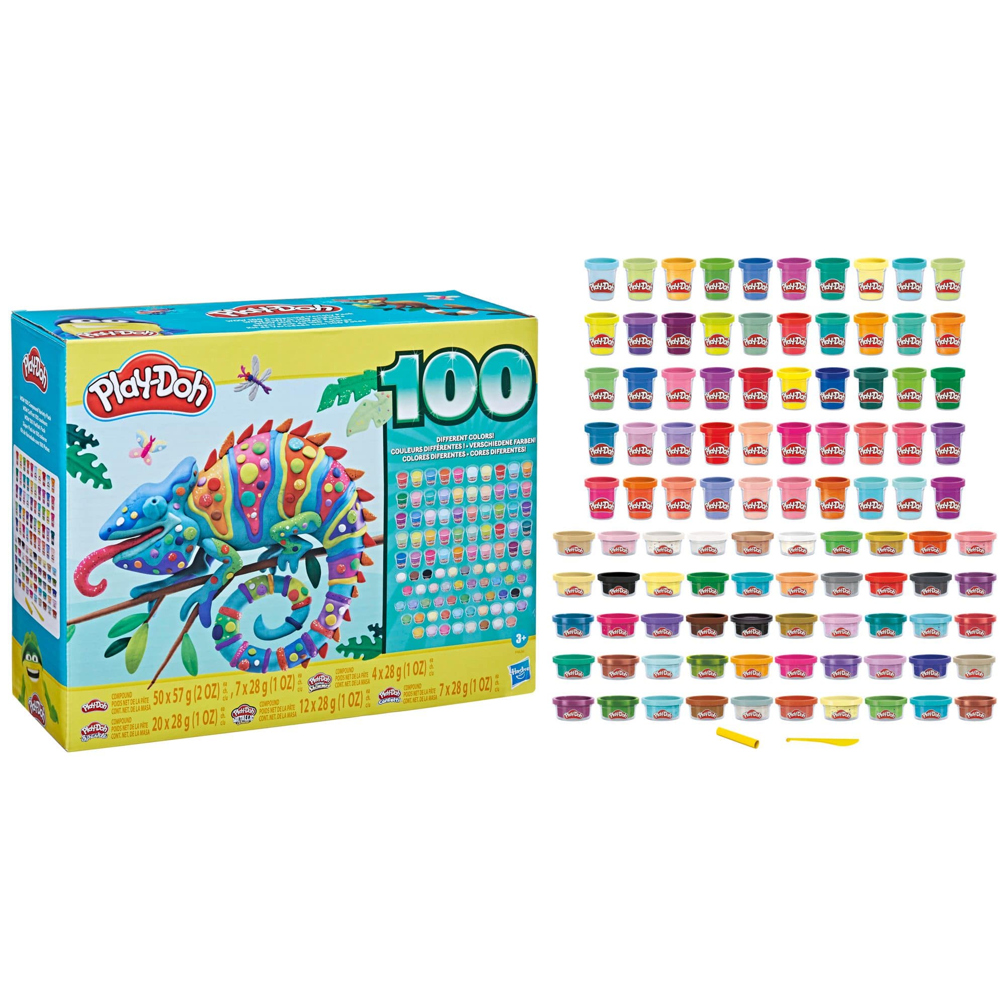 Play Doh 100 Can Ultimate Variety Pack, Ages 3+