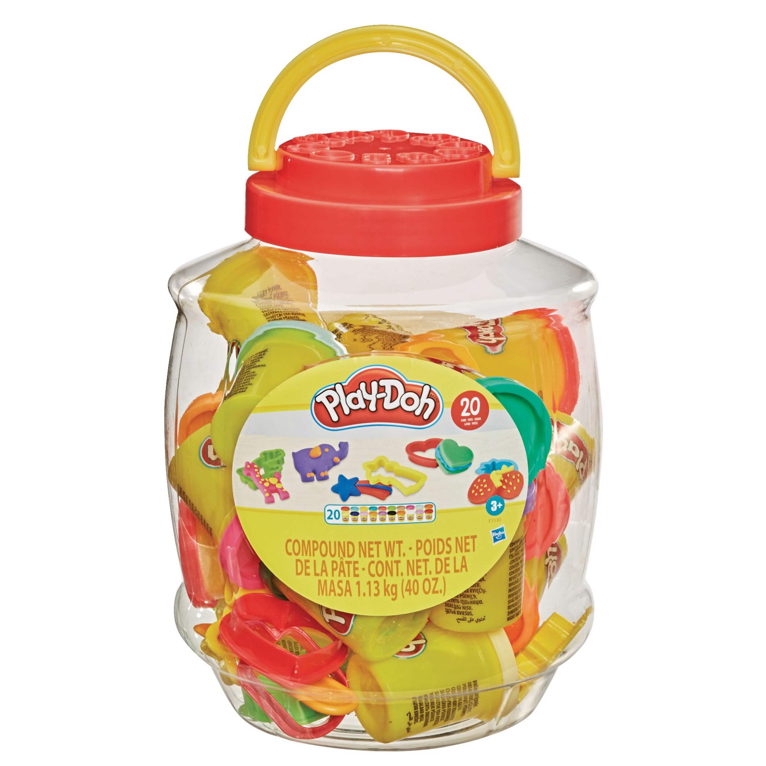 Play Doh Bucket-of-Fun, Ages 3+ Front_Flat
