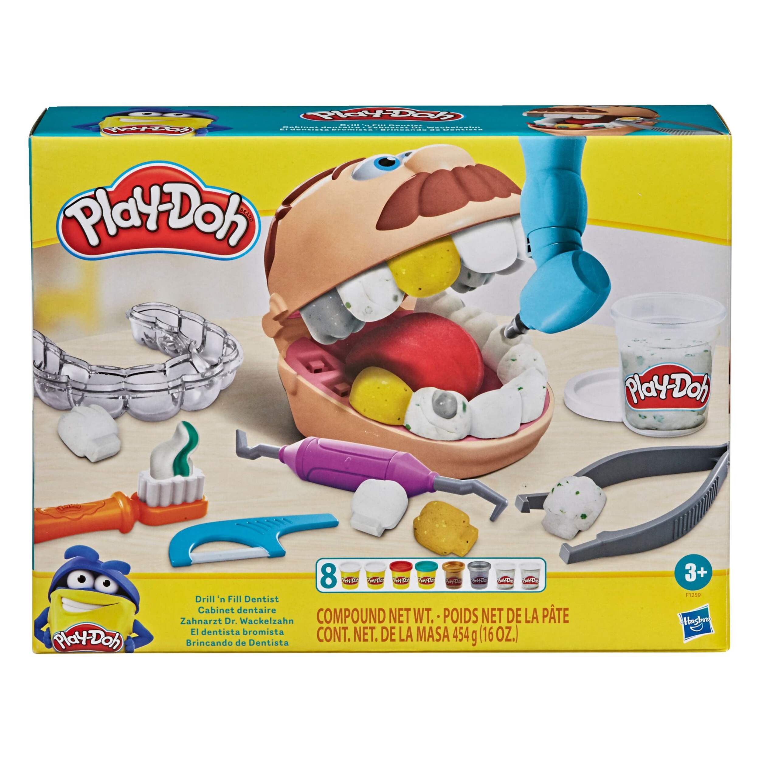 Play Doh Drill & Fill Set, Ages 3+ Front_Flat