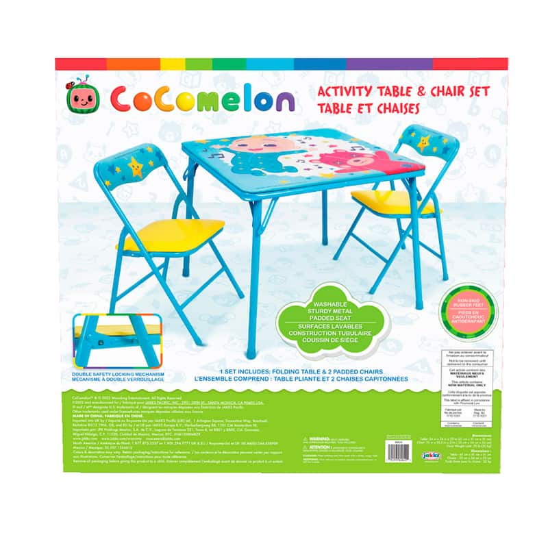 Cocomelon Table And Chairs