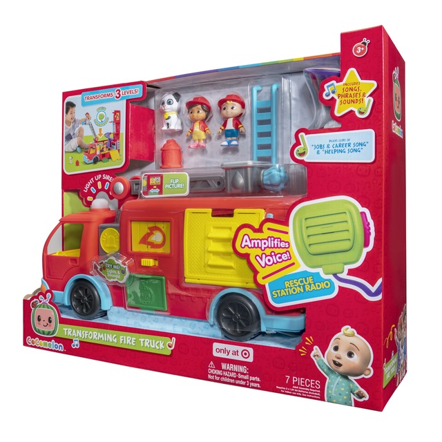Transforming Fire Truck, Ages 3+ Canadian Tire