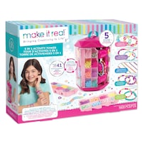Make It Real 6-in-1 Activity Tower, Ages 6+ Front_Angled_Right
