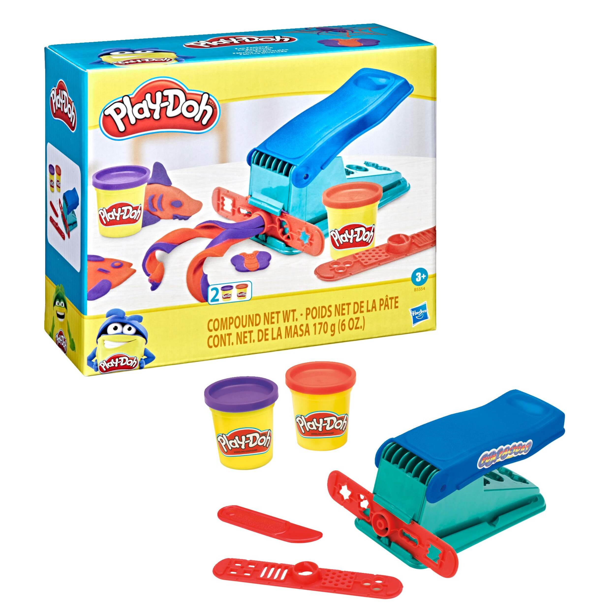 Play Doh Basic Fun Factory, Ages 3+ Composite_or_Mixed