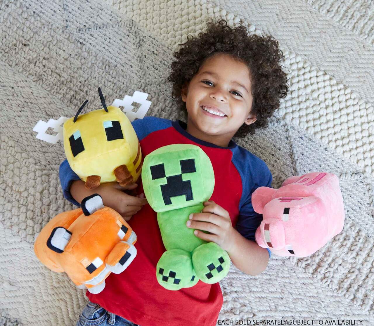 Fisher-Price Minecraft Basic Plush, Assorted, 8-in, Ages 3+