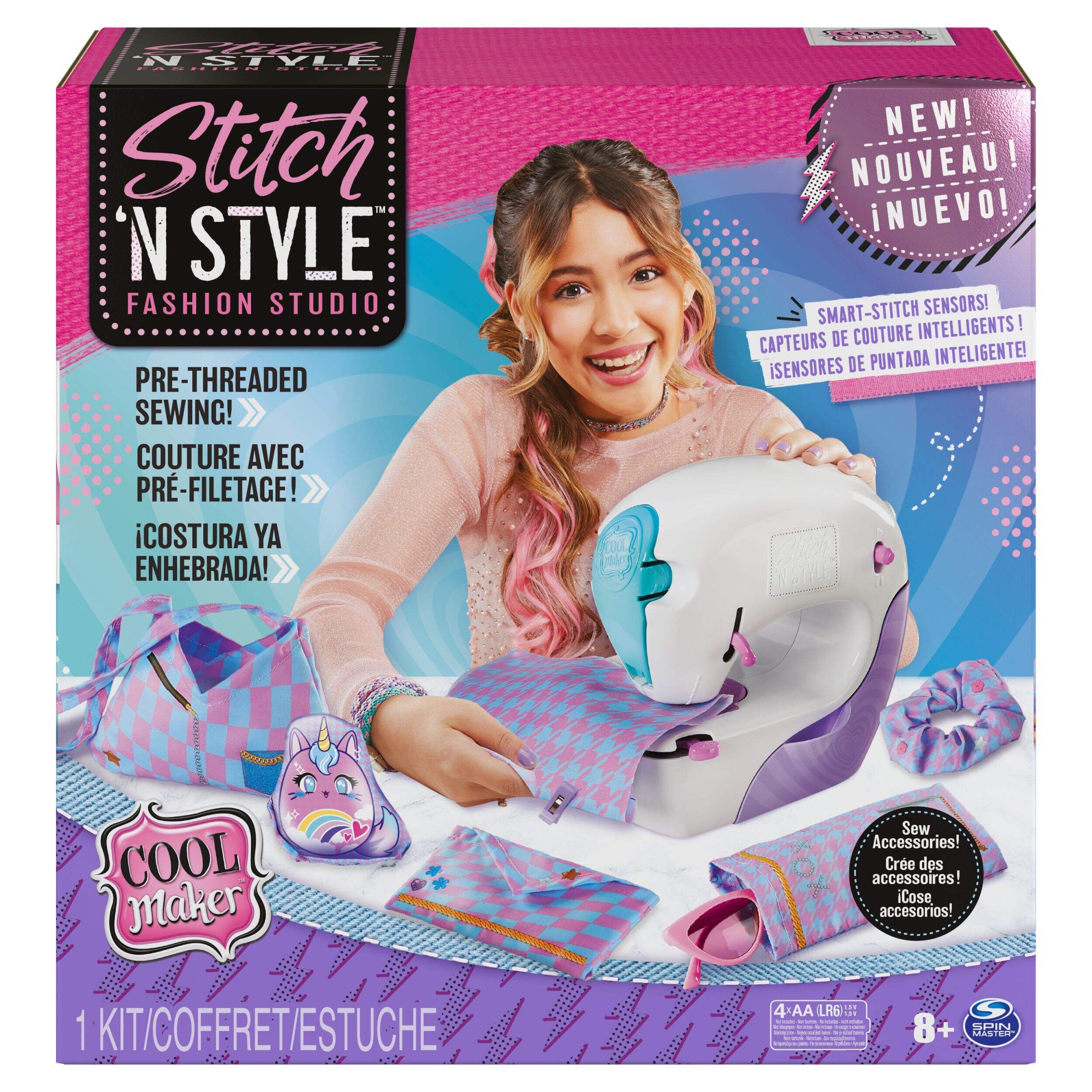 Studio de mode Cool Maker Stitch 'N' Style, 6 ans et plus Front_Elevated