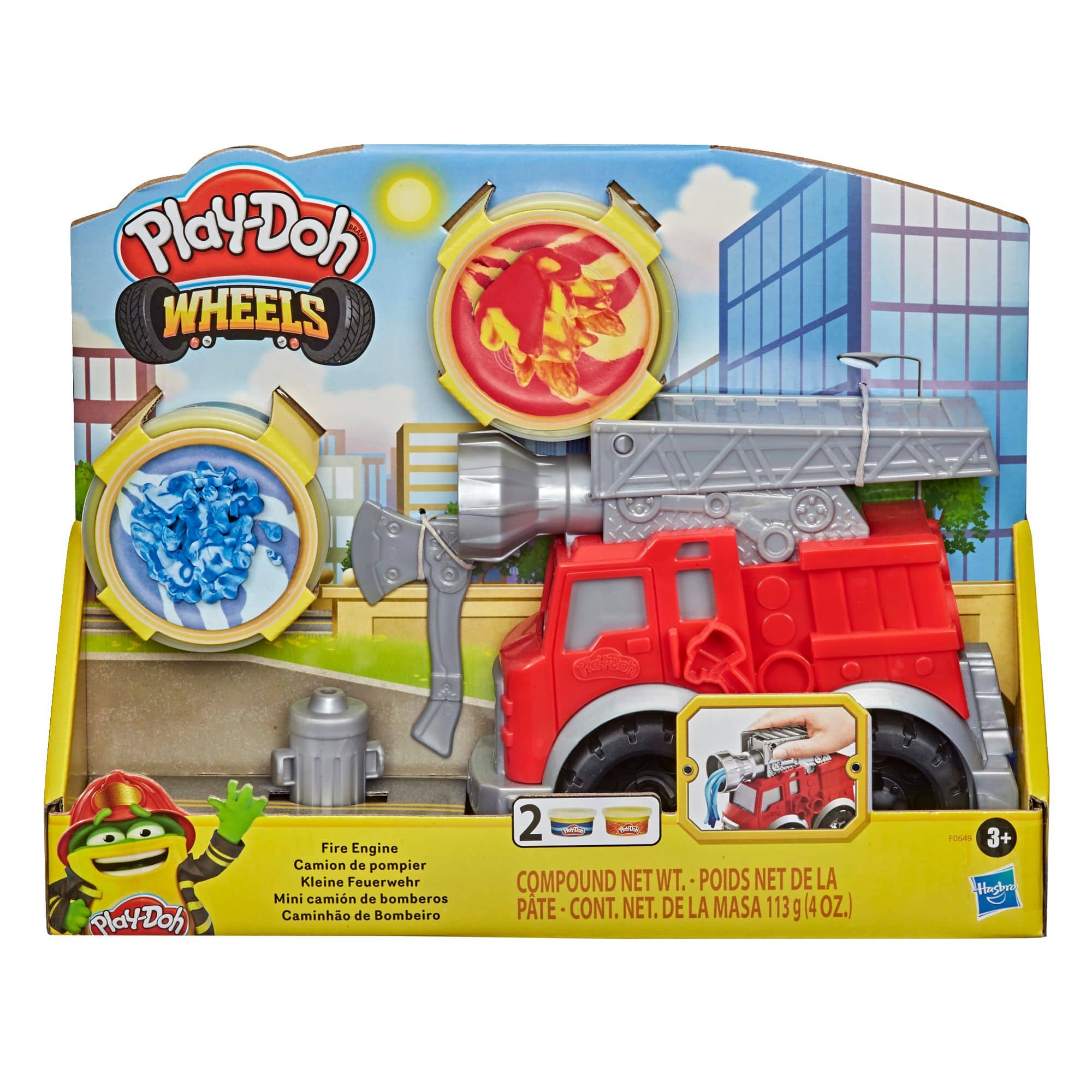 Play Doh Wheels Fire Truck, Ages 3+