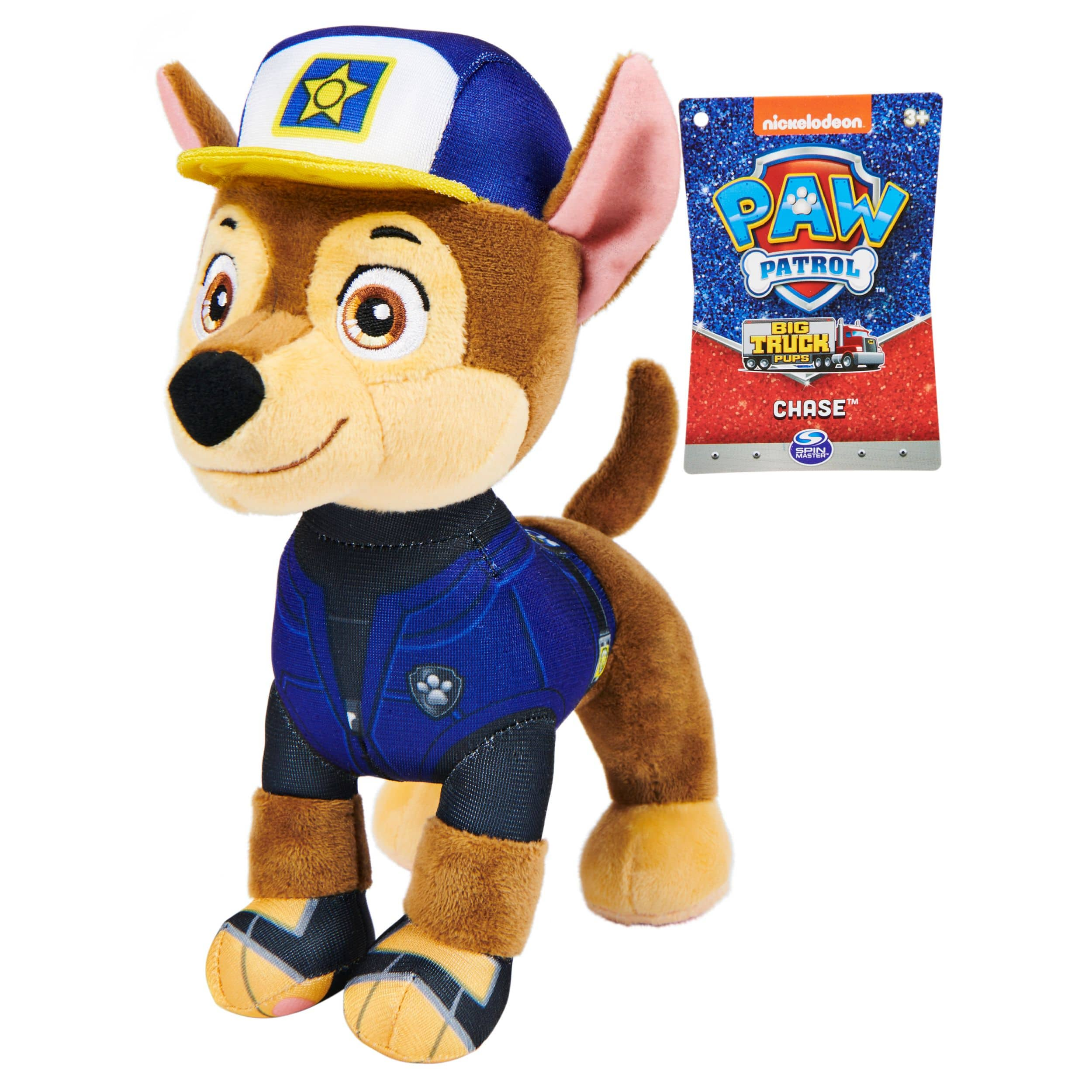 Giant stuffed paw store patrol