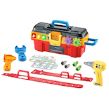 VTech Drill & Learn Toolbox Pro, English Language Version, Battery Operated Composite_or_Mixed