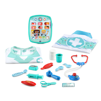 VTech Smart Chart Medical Kit, English, Ages 2+ Front_Three_Fourths_Angled_Left