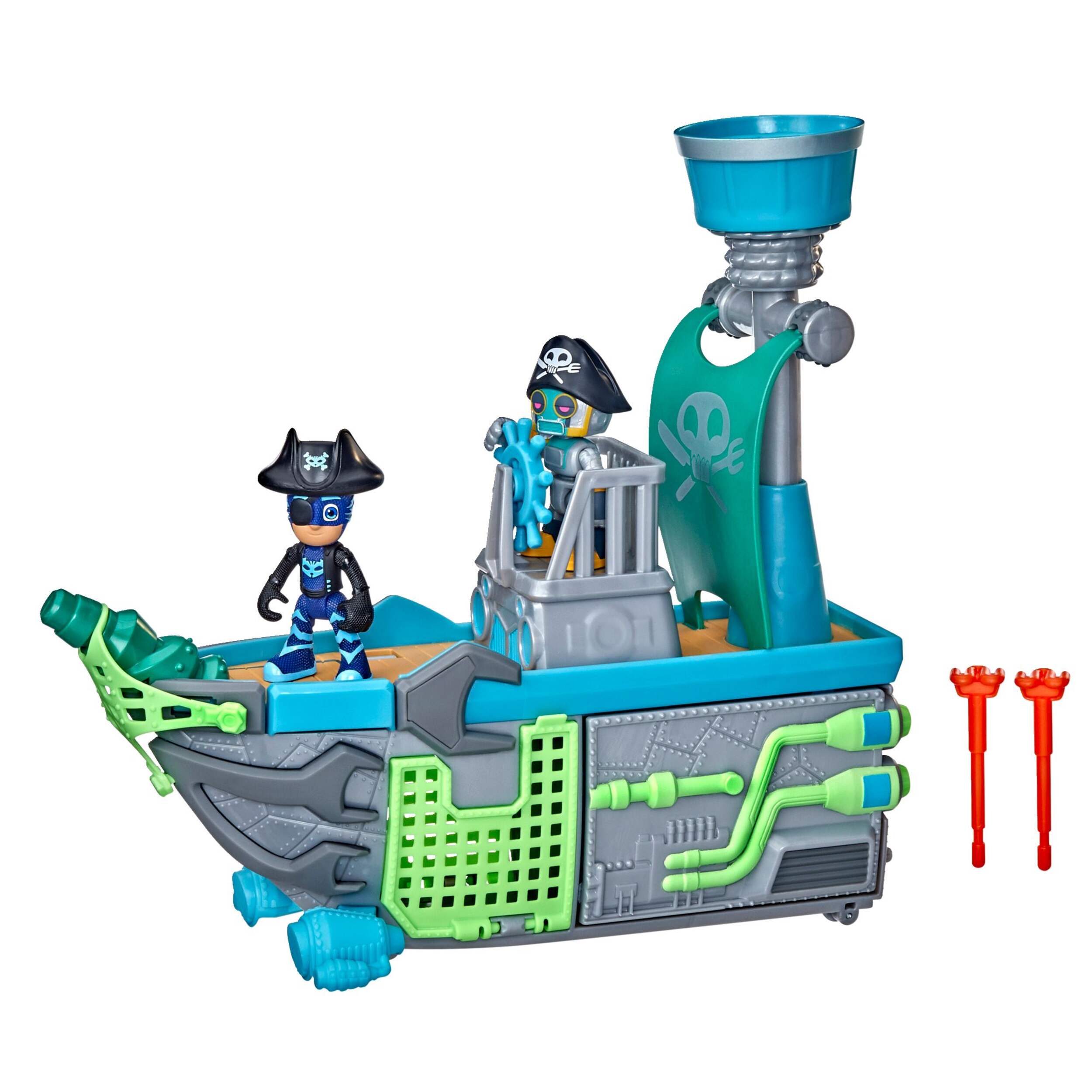 PJ Masks Pirate Ship, Ages 9+ Front_Angled_Left