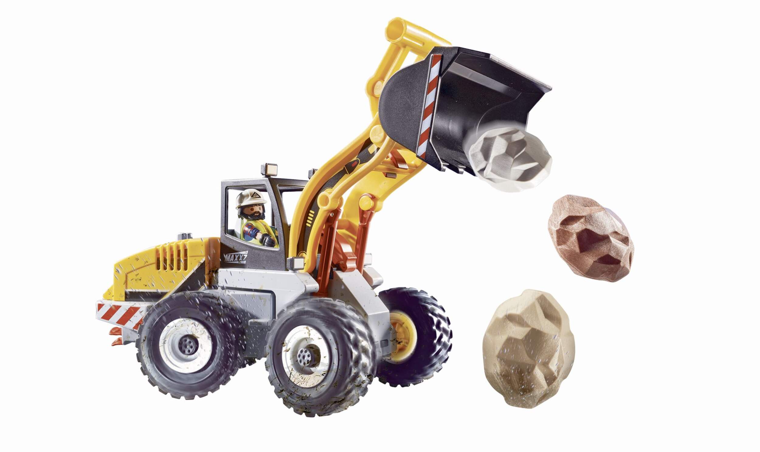 Playmobil Wheel Loader, Ages 5+ Front_Angled_Right
