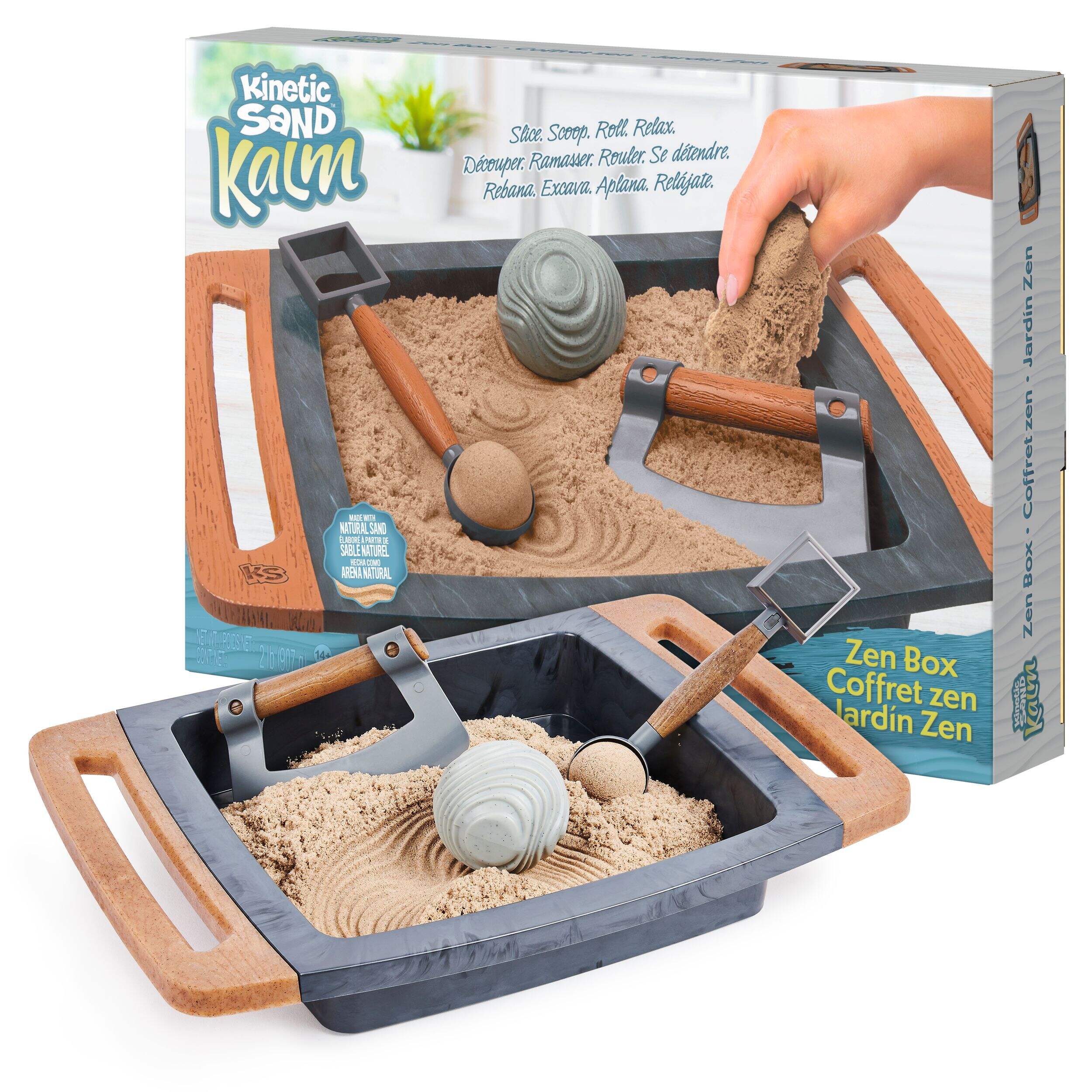 Adult Kinetic Sand Zen Garden, Ages 16+ Composite_or_Mixed