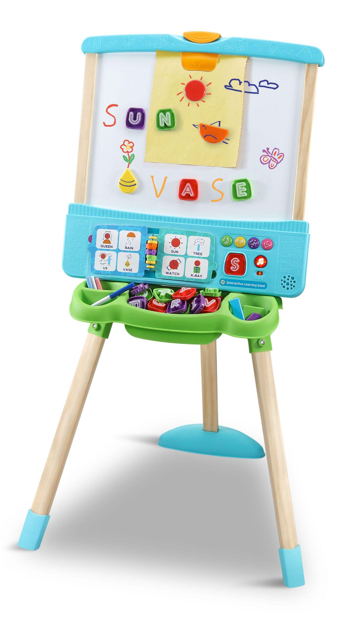 LeapFrog Create n' Learn Easel, English, Ages 3+ Front_Three_Fourths_Angled_Left
