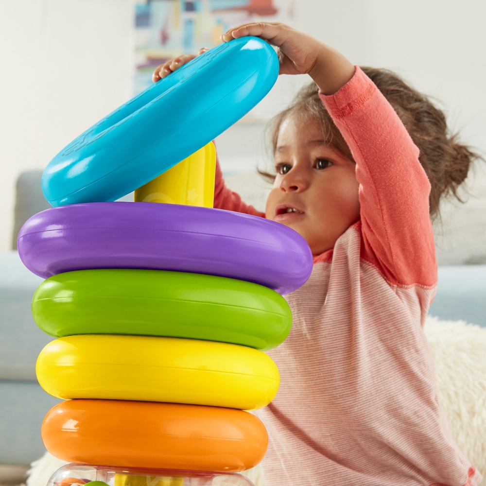 FisherPrice® Giant RockaStack® Stacking Toy, Age 1+ Canadian Tire