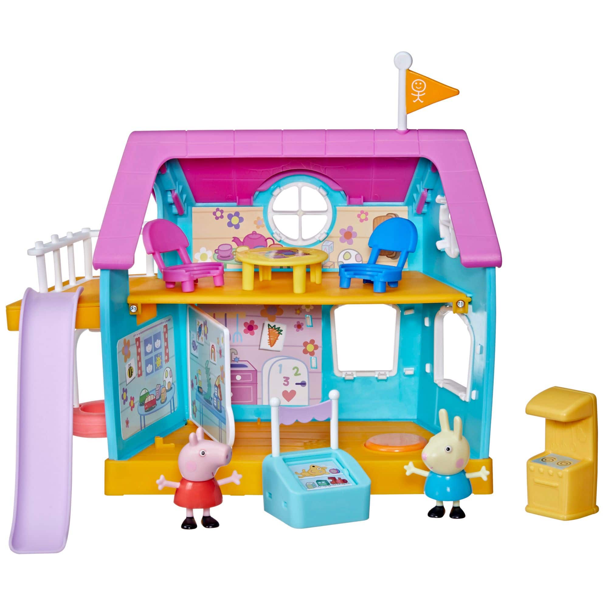 Peppa Pig Peppa's Clubhouse Surprise, Unboxing Preschool Toy, 1 of