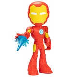 Spidey & Friends Supersized Iron Man Action Figure, 9-in, Ages 3+ Front_Angled_Right