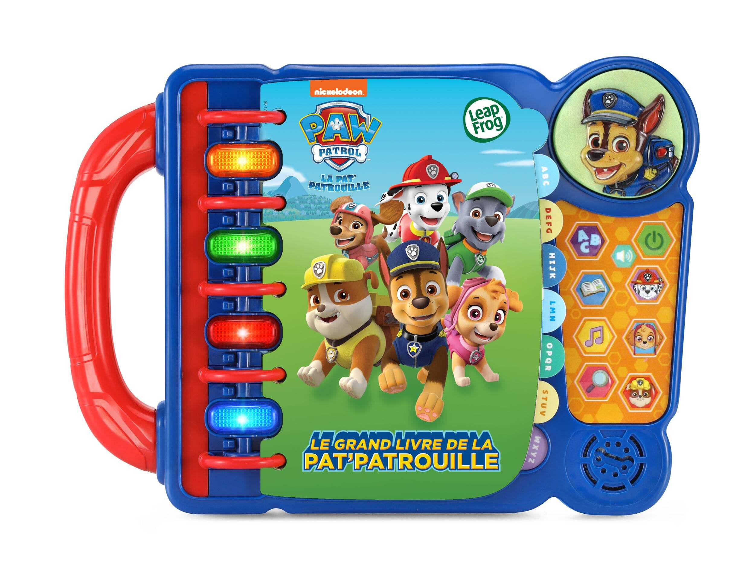 LeapFrog PAW Patrol The Big Book of PAW Patrol, French, Battery Operated, 14 Pages Front_Flat