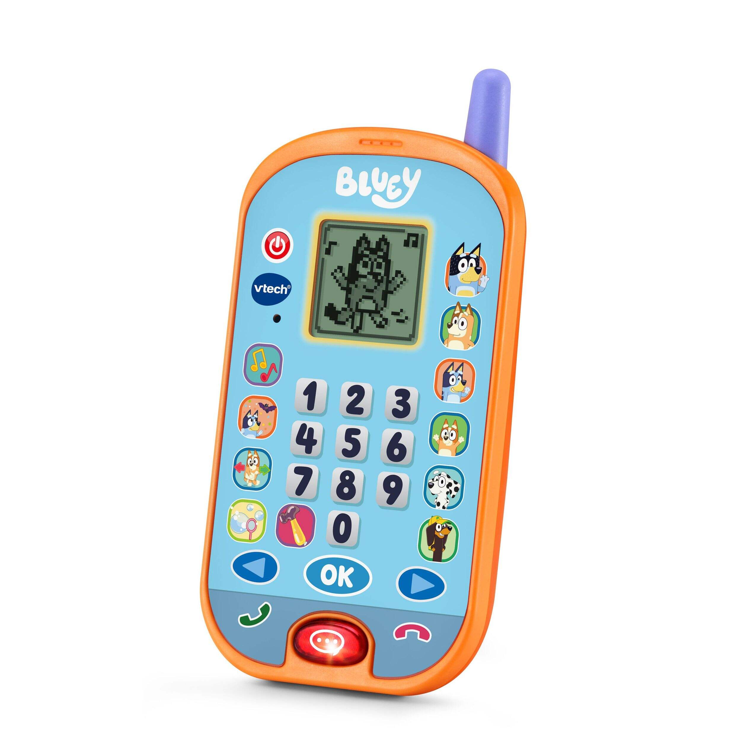 Téléphone VTech Bluey Ring-Ring, 3 à 6 ans Front_Angled_Left