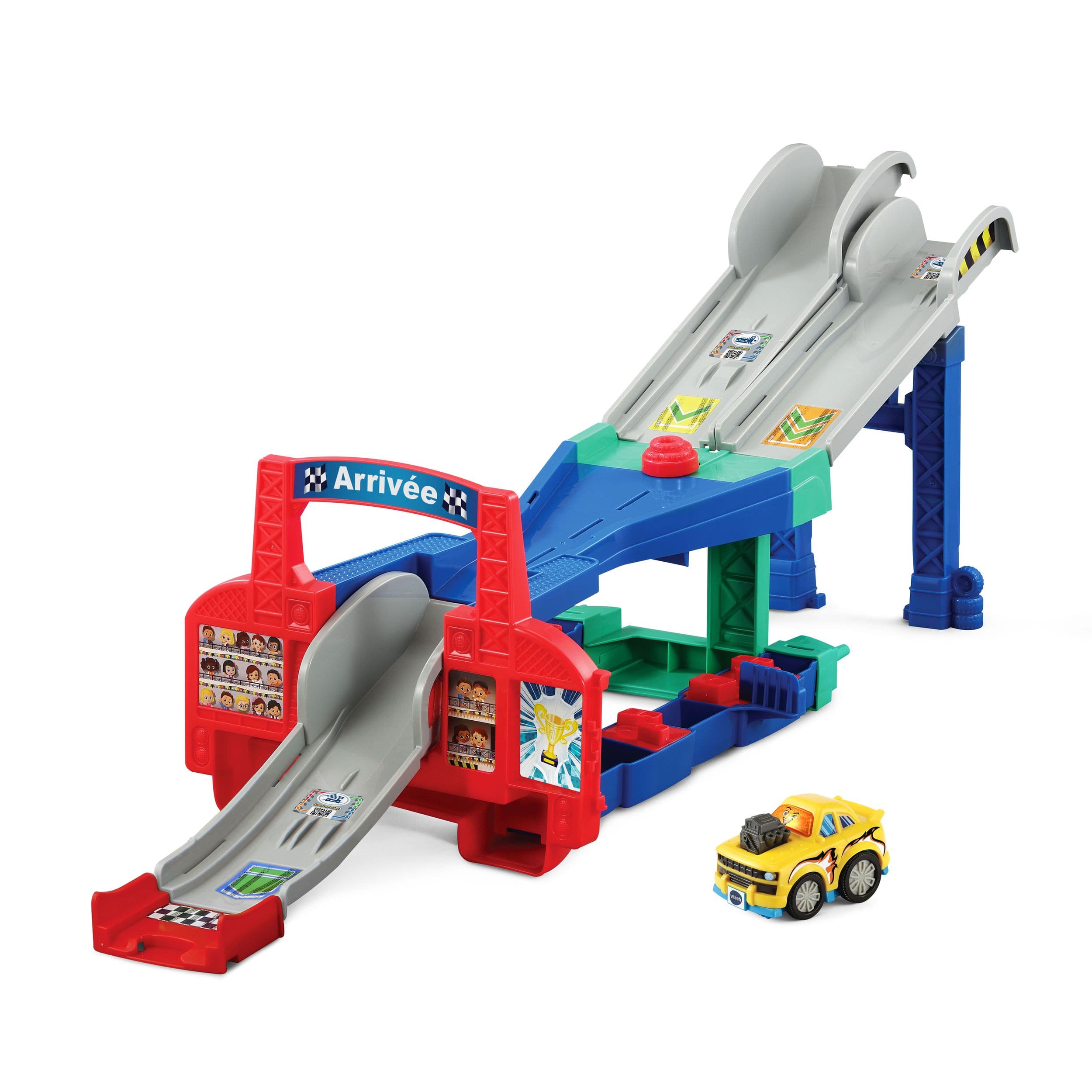 VTech Go! Go! Smart Wheels 4-in-1 Zig-Zag Raceway, French | Canadian Tire