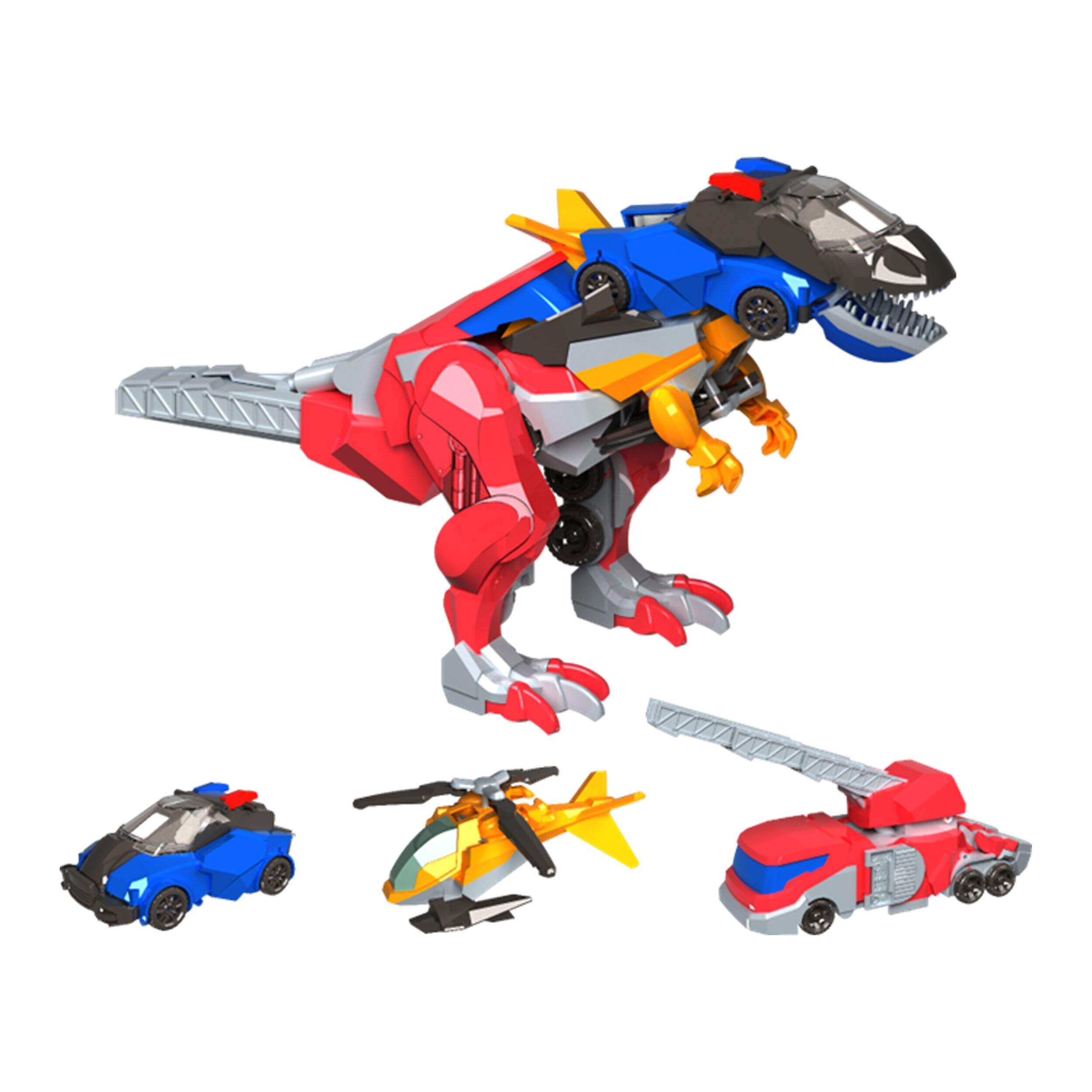 VTech Switch & Go 3-in-1 Rescue Rex Front_Three_Fourths_Angled_Right