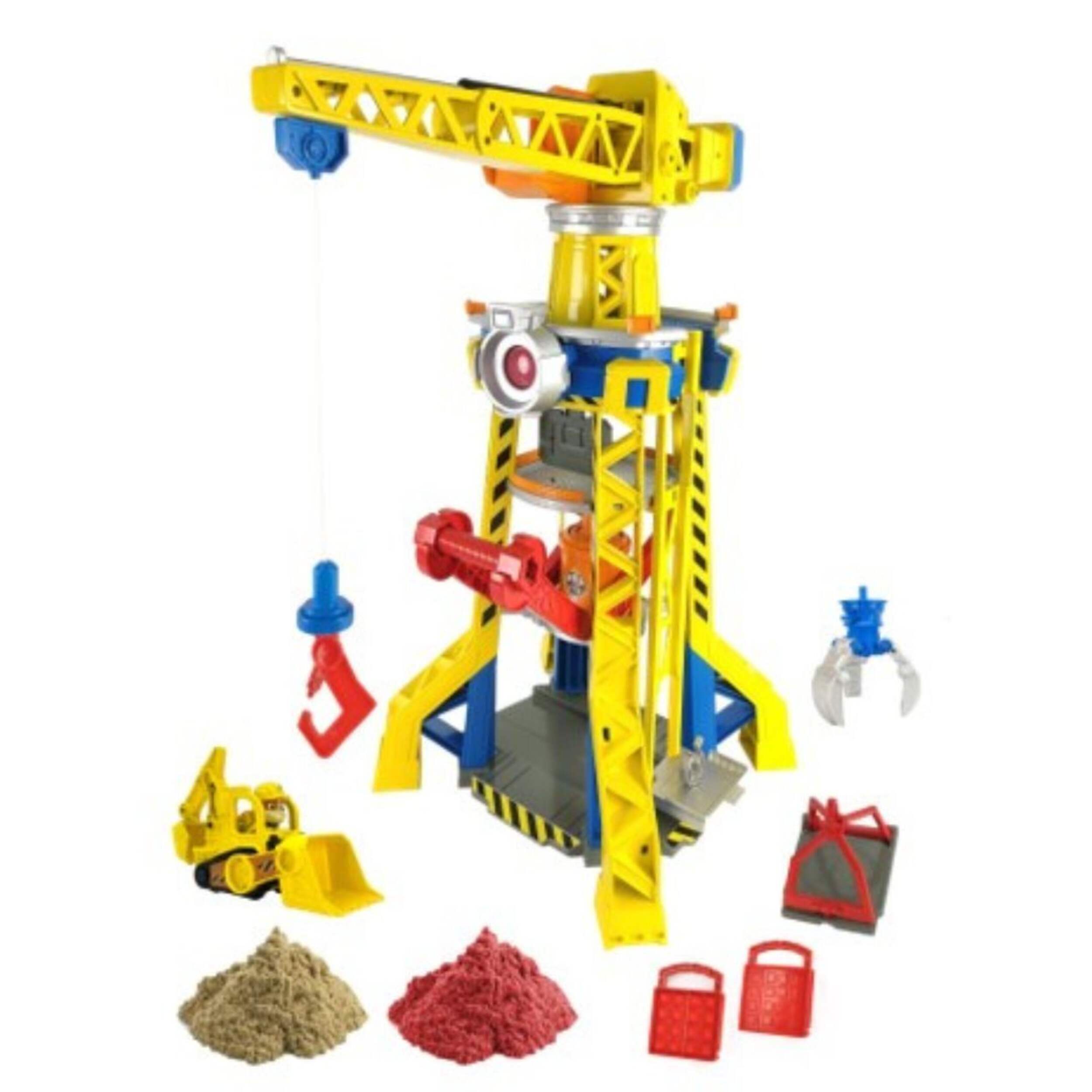 PAW Patrol Rubble & Crew Bark Yard Bulldozer Construction Truck Toy, Ages 3+ Front_Elevated