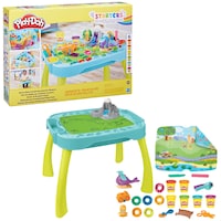 Play-Doh 2-in-1 Creativity Starter Station, Ages 3+ Composite_or_Mixed