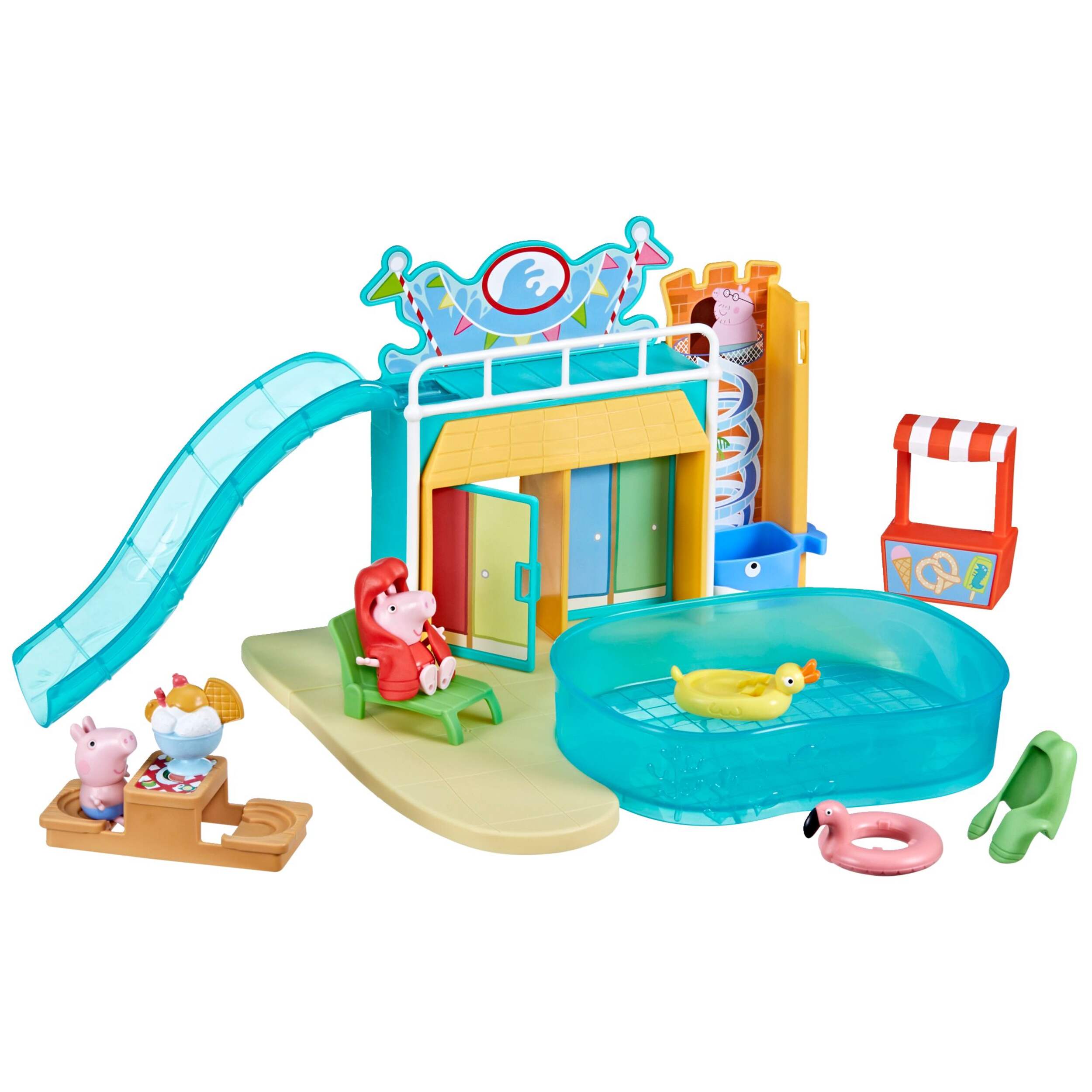 Peppa Pig Water Park Playset Front_Angled_Right