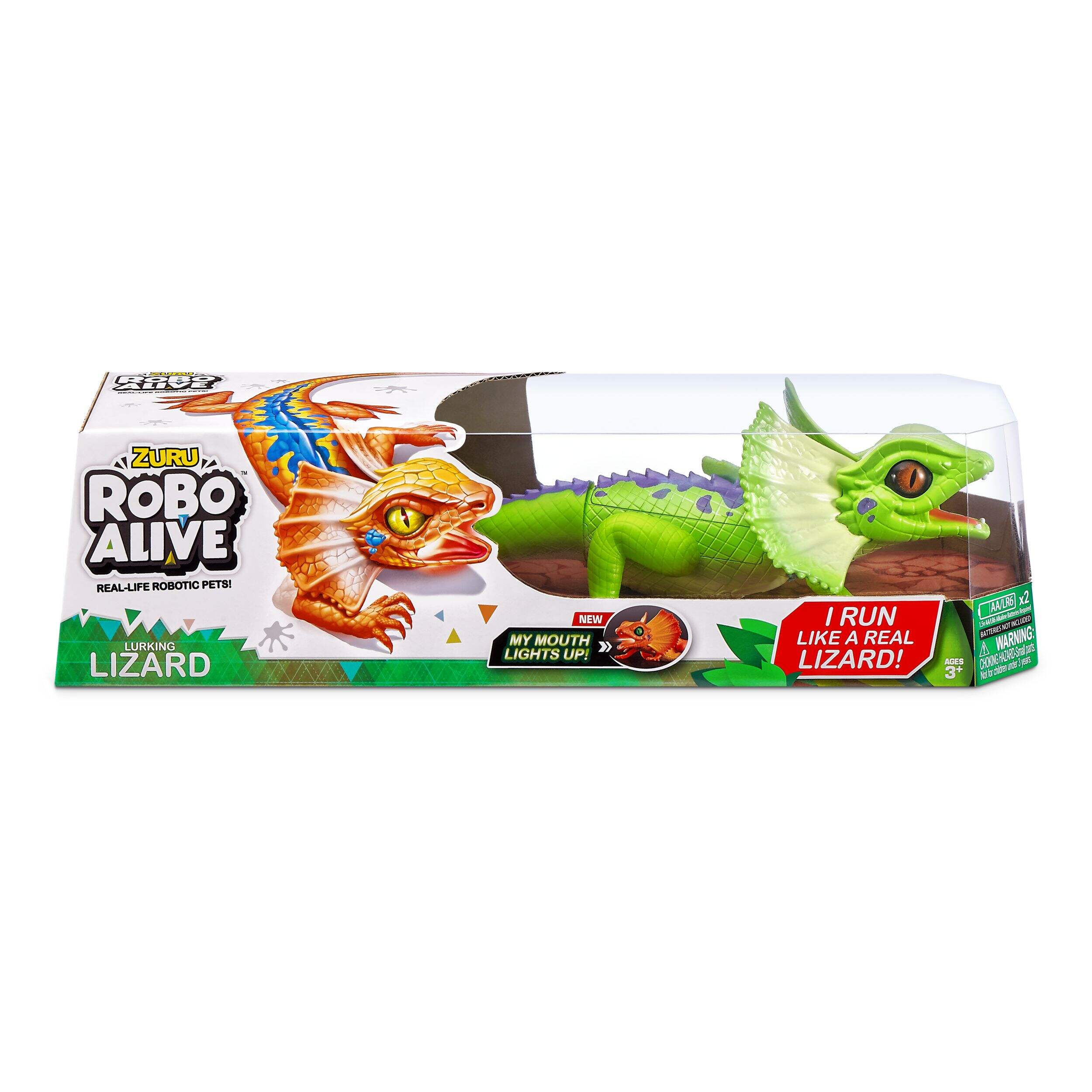 ZURU Robo Alive Lurking Lizard or Slithering Snake Robotic Toy, Assorted Front_Elevated