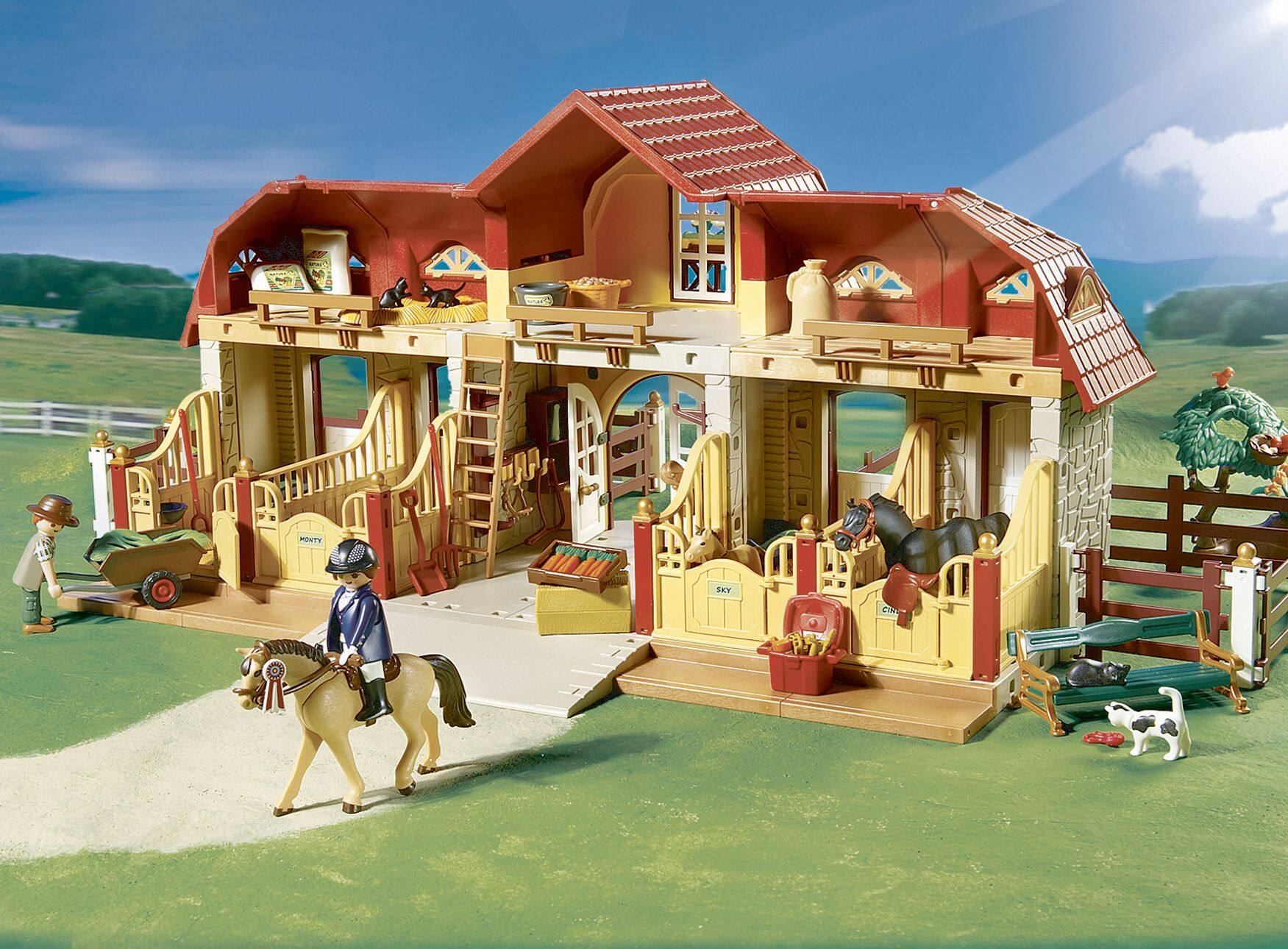 Playmobil Large Horse Farm with Paddock