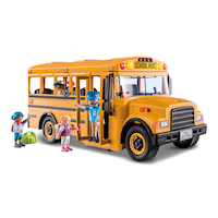 Coffret de jeu autobus scolaire Playmobil Composite_or_Mixed