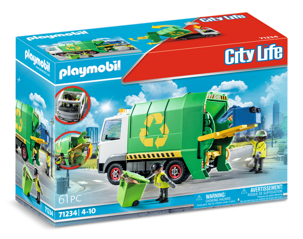 Camion de recyclage Playmobil Réduisez, réutilisez, recyclez Canadian