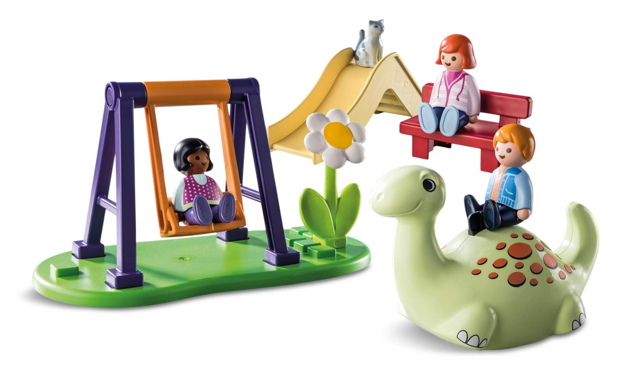 Terrain de jeu aventure 1-2-3 Playmobil Composite_or_Mixed