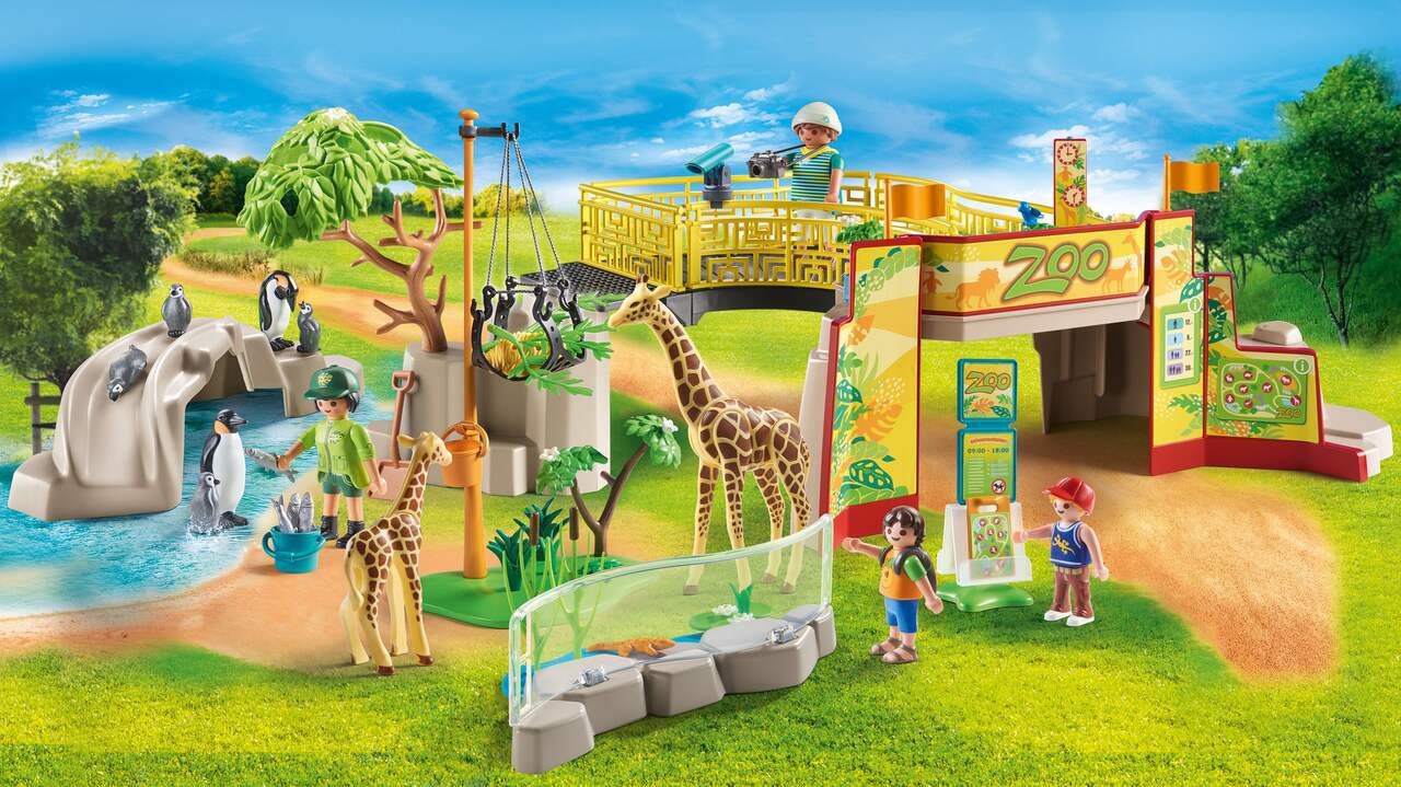 Borrow Zoo Playmobil