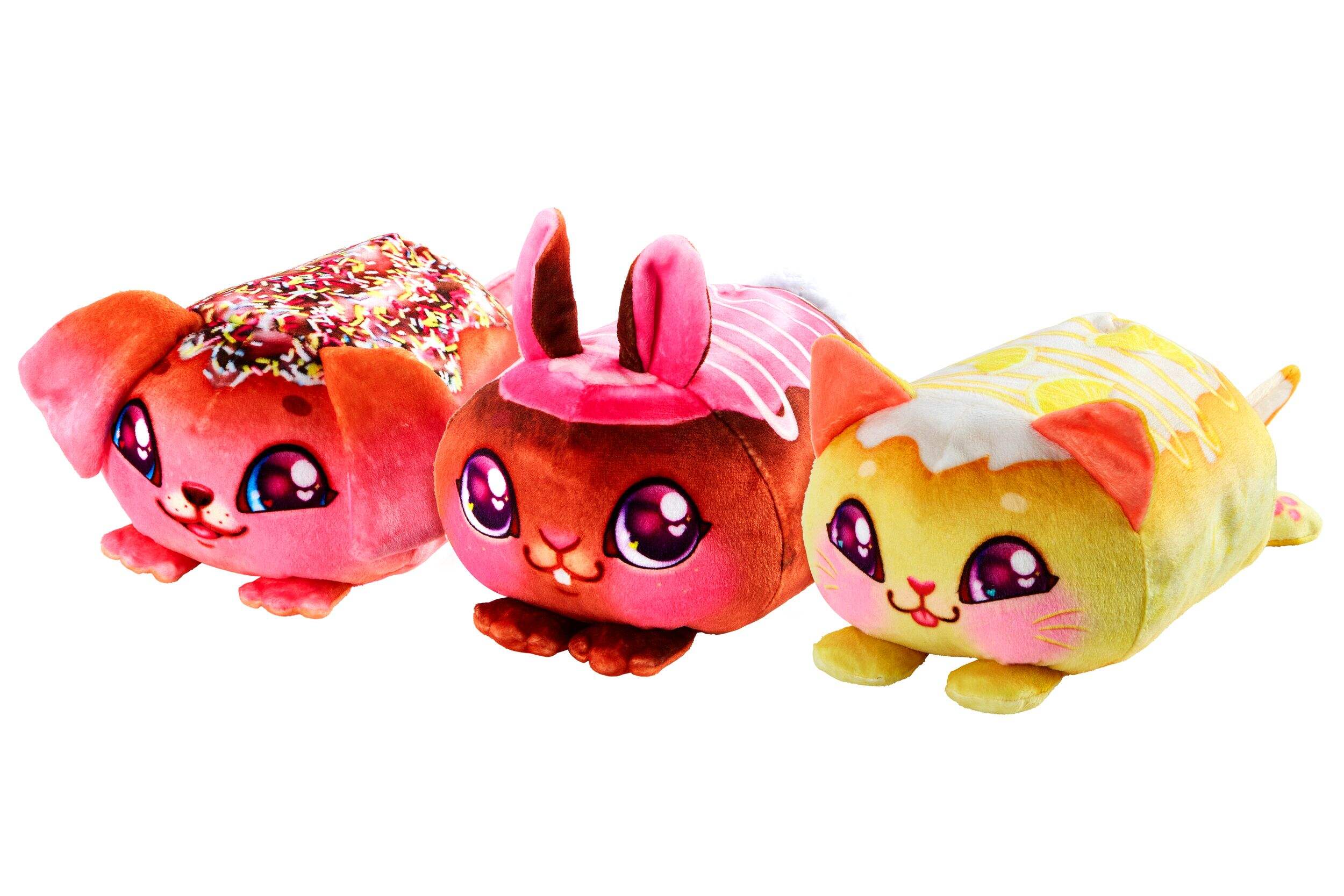 Moose Cookeez Makery Cinnamon Treatz Oven Interactive Plush Playset, Ages 5+ Front_Three_Fourths_Angled_Left