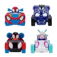 Véhicules lumineux Marvel Spidey et ses amis extraordinaires, paq. 4 Front_Flat