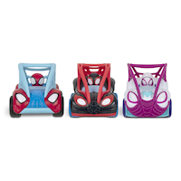Marvel Spidey and His Amazing Friends Spider-Man Power Rollers Vehicles, 6-in