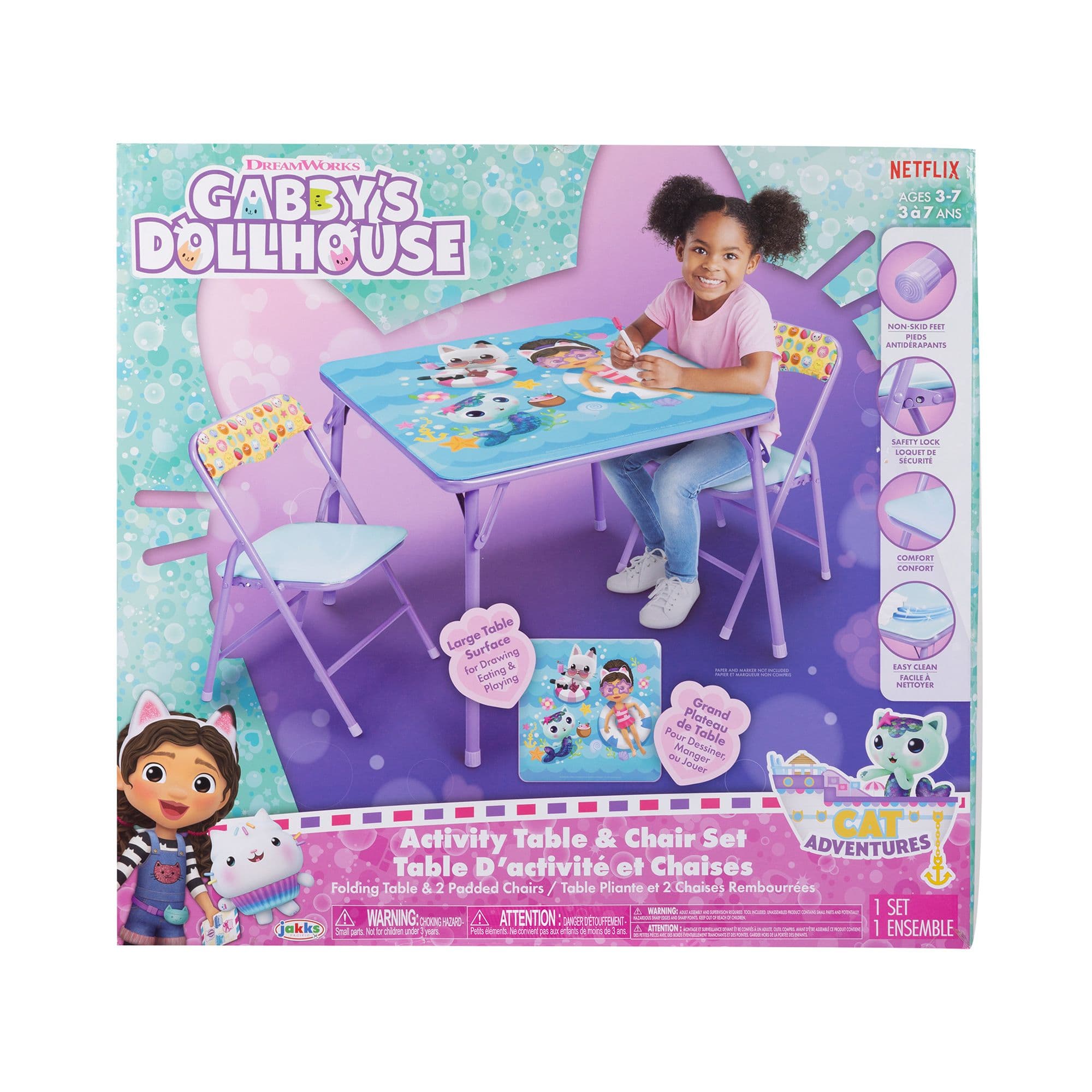 Gabby's Dollhouse Table & Chairs