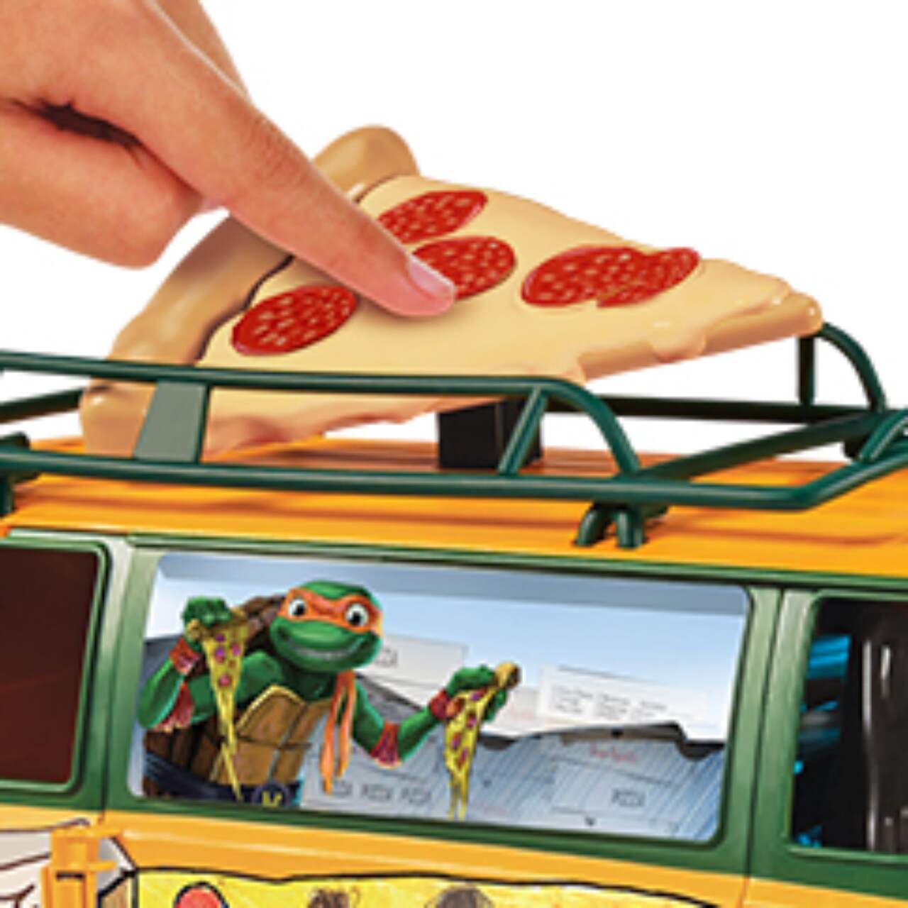 Camion de livraison de pizza Tortues Ninja