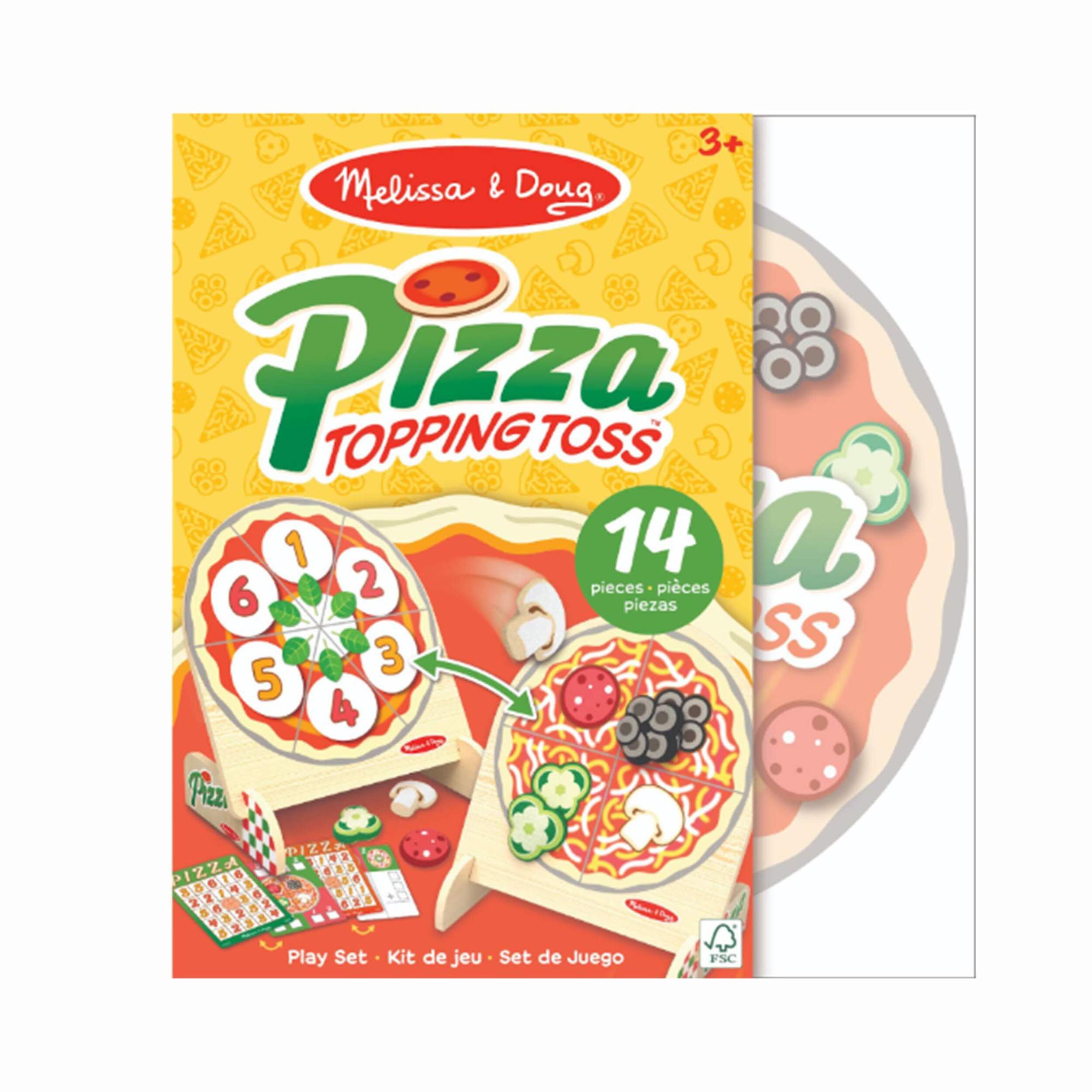Melissa & Doug Pizza Topping Toss Front_Flat