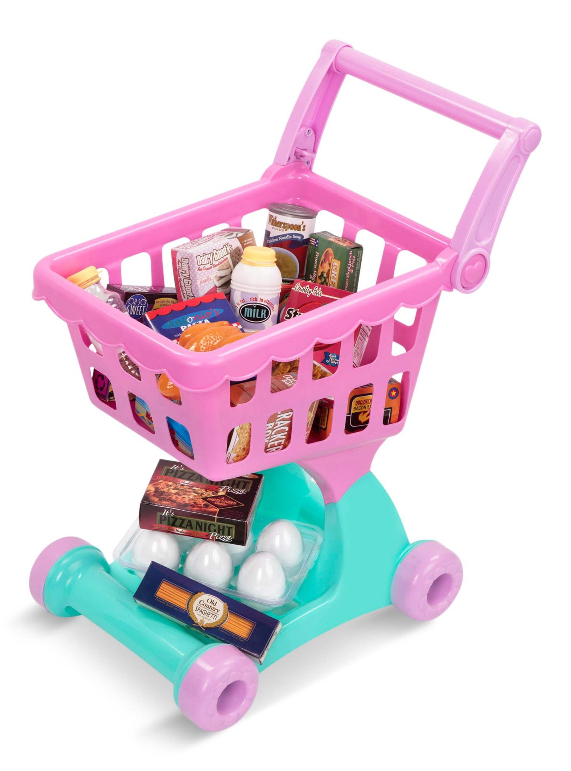 Coffret de jeu chariot et épicerie Battat Front_Three_Fourths_Angled_Left