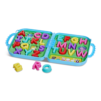 Peppa Pig Learn with Peppa Letters Case, English, Ages 3+