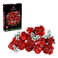 LEGO® The Botanical Collection Bouquet of Roses - 10328, 822-pcs, Ages 18+ Composite_or_Mixed